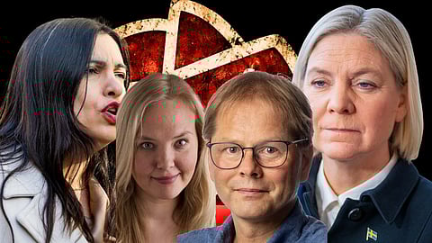 Storbråk mellan Aftonbladets Lindberg och V-topp: "Hur lättkränkt kan man va?”