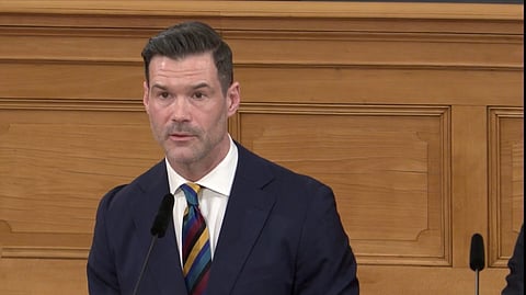 Migrationsminister Johan Forssell (M)