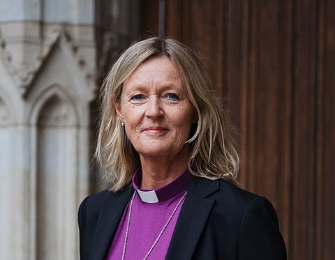 Biskop Ulrica Fritzson i Skara stift.