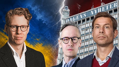 Ludde Hellberg, Andreas Gustavsson och Niklas Orrenius.