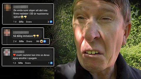 Vänsterinfluencern Jörgen Astonson.