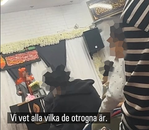 Koranskola i muslimtäta Malmö predikar om "de otrogna" för barn