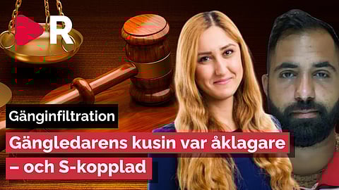 Gängledaren kusin var åklagare – Nu döms hon för brott