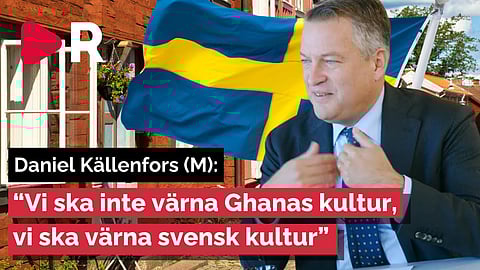 Daniel Källenfors (M): "Vår kultur är den bästa kulturen"