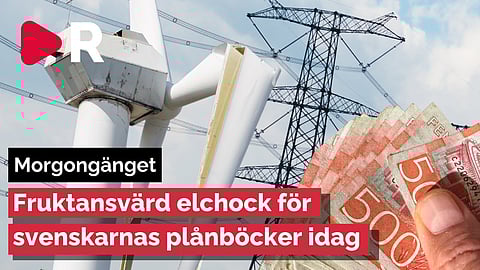 Morgongänget: Fruktansvärd elchock för svenskarnas plånböcker idag