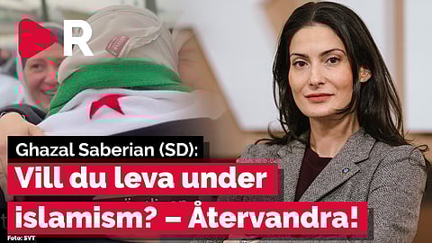 Ghazal Saberian (SD): De som vill ha islamism borde flytta till Syrien