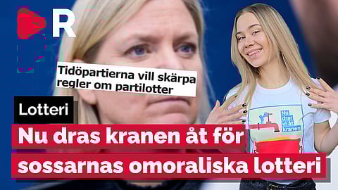 Nu dras kranen åt för Socialdemokraternas omoraliska lotteri