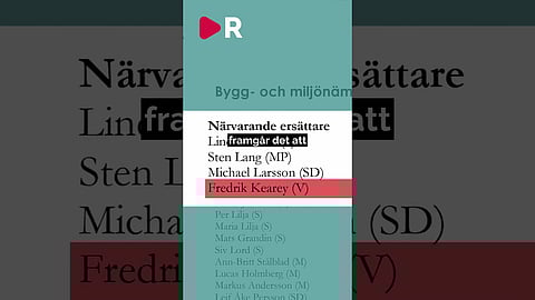 Sveriges Radios intervjuperson var V-politiker – "Inte relevant"