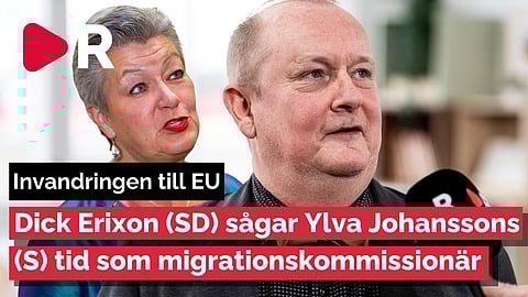 Dick Erixon (SD) sågar Ylva Johansson: "Europa har blivit mindre tryggt"