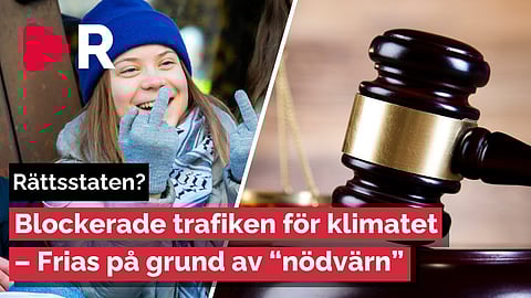 Riks Live: Nödvärn mot klimatet friar aktivist