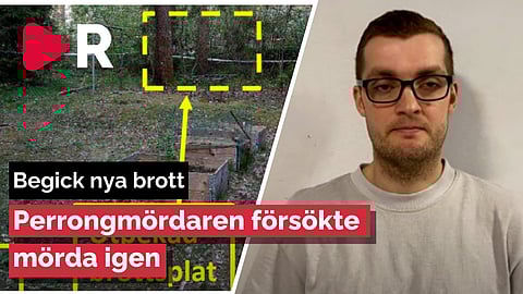 "Perrongmördaren" Richard Olsson slog till igen – tio års fängelse