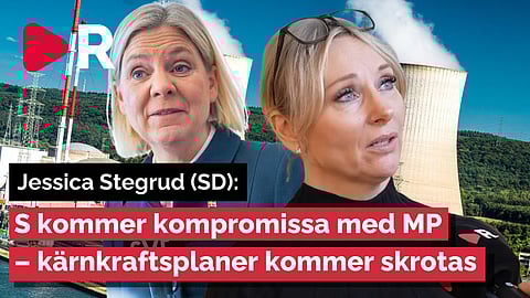 Jessica Stegruds kritik mot Magdalena Andersson – Kommer stänga kärnkraften