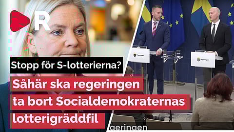 Regeringen tvingar Socialdemokraterna att betala skatt för lotter
