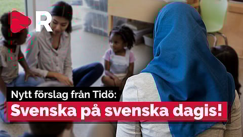 Nytt förslag från Tidö: Svenska språkkrav på svenska förskolor