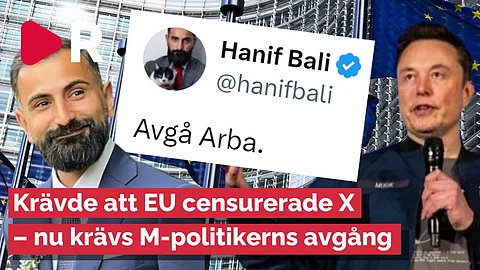 Riks Live: Avgångskrav mot M-toppen efter censurkravet