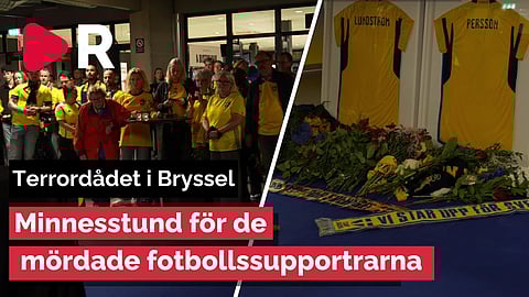 Minnesstund för de mördade fotbollssupportrarna