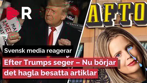 Nu börjar medias galna artiklar om Trump trilla in