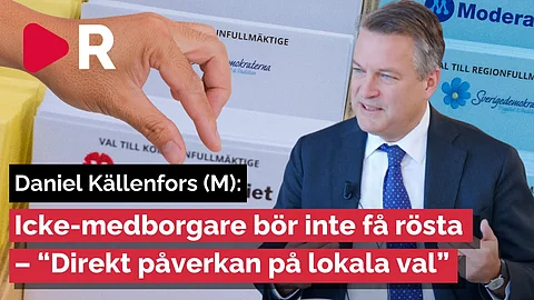 M-toppen: Ebba Busch har rätt – Endast medborgare borde få rösta
