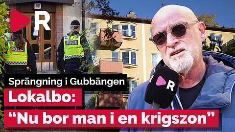 Efter sprängning i Gubbängen – "Nu bor man i en krigszon"
