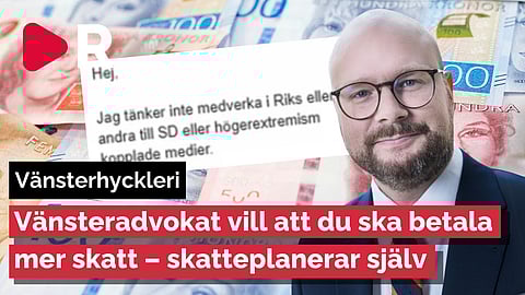Vänsteradvokaten anklagas för hyckleri om skatter – Vägrar svara på Riks frågor