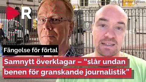Samnytt vill ta striden till Högsta domstolen – Sågar lagen om förtal