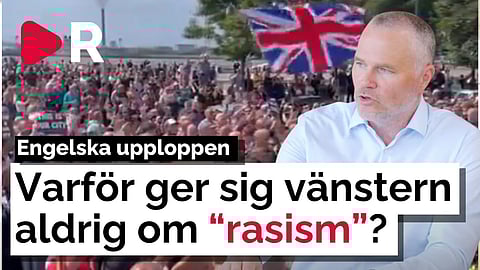 Sörman: Vänstern fortsätter tjata om rasism – När tröttnar de?