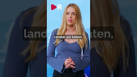 Val sänker båt - besättningen faller överbord