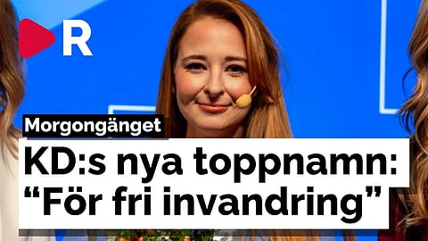 Morgongänget: KD:s nya toppnamn: “För fri invandring”