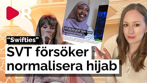 SVT lät hijabkvinna representera svenska Taylor Swift-fans