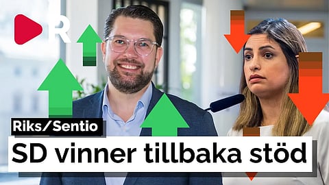 SD tar tillbaka väljarna i färsk mätning – V tappar