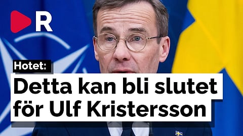 LIVE: Hotet: Detta kan bli slutet för Ulf Kristersson
