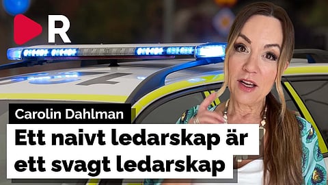 Carolin Dahlman: Polisen har inte varit "naiv" – De har varit fega