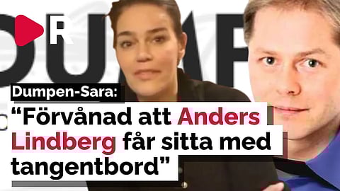 Dumpen-Saras kritik mot Aftonbladets Anders Lindberg