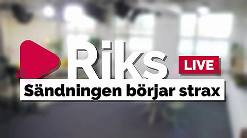 RIKS LIVE: Socialdemokraternas krav på SD om "trollfabriken"