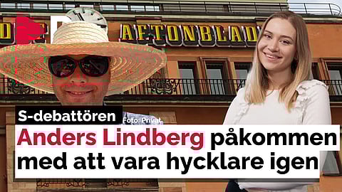 Aftonbladets Anders Lindberg fortsätter att hyckla