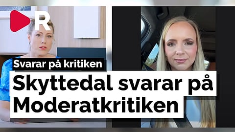 Skyttedal svarar på kritiken från M-toppen Tomas Tobé