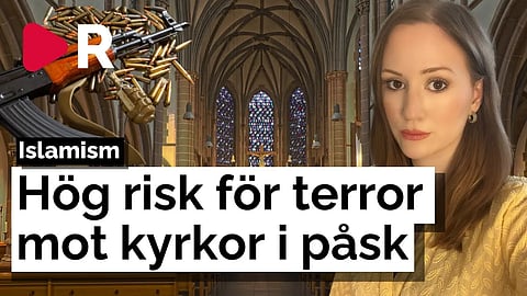 Varningen: Hög risk för terrordåd mot kyrkor under påskhelgen