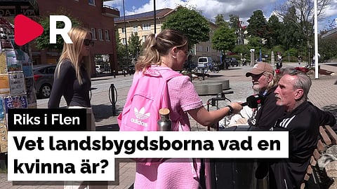 Riks i Flen - Vet landsbygdsborna vad en kvinna är?
