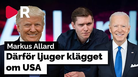 Markus Allard: Det är inte retoriken som sliter sönder USA