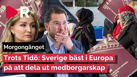 Morgongänget: Trots Tidö: Sverige bäst i Europa på att dela ut medborgarskap