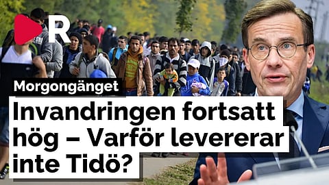 Morgongänget: Invandringen fortsatt hög – Varför levererar inte Tidö?