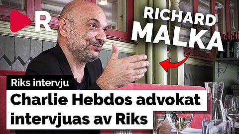 Charlie Hebdos advokat intervjuas av Riks: Vi måste stå upp mot islam
