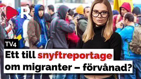 Media gör ett snyftreportage om migranter – är du förvånad?