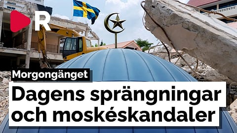 Morgongänget: Dagens sprängningar och moskéskandaler