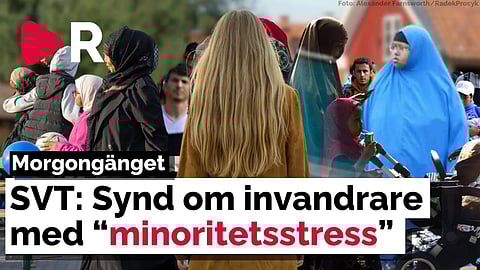 Morgongänget: SVT: Synd om invandrare med “minoritetsstress”