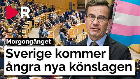 Morgongänget: Sverige kommer ångra nya könslagen