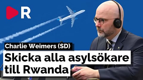 Weimers (SD): Följ Storbritannien – Skicka asylsökare till Afrika