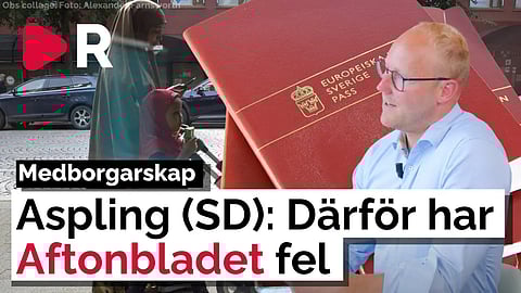 Ludvig Aspling (SD): Så enkelt är det att få svenskt medborgarskap