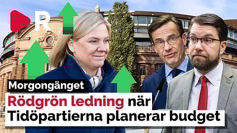 Morgongänget: Rödgrönledning när Tidöpartierna planerar budget