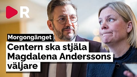 Morgongänget: Centern ska stjäla Magdalena Anderssons väljare